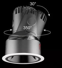 داون لايت LED قابل للتوجيه